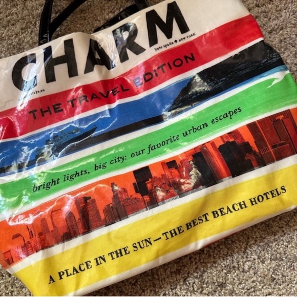 Kate Spade Multicolor Travel Edition Tote - Picture 8 of 9